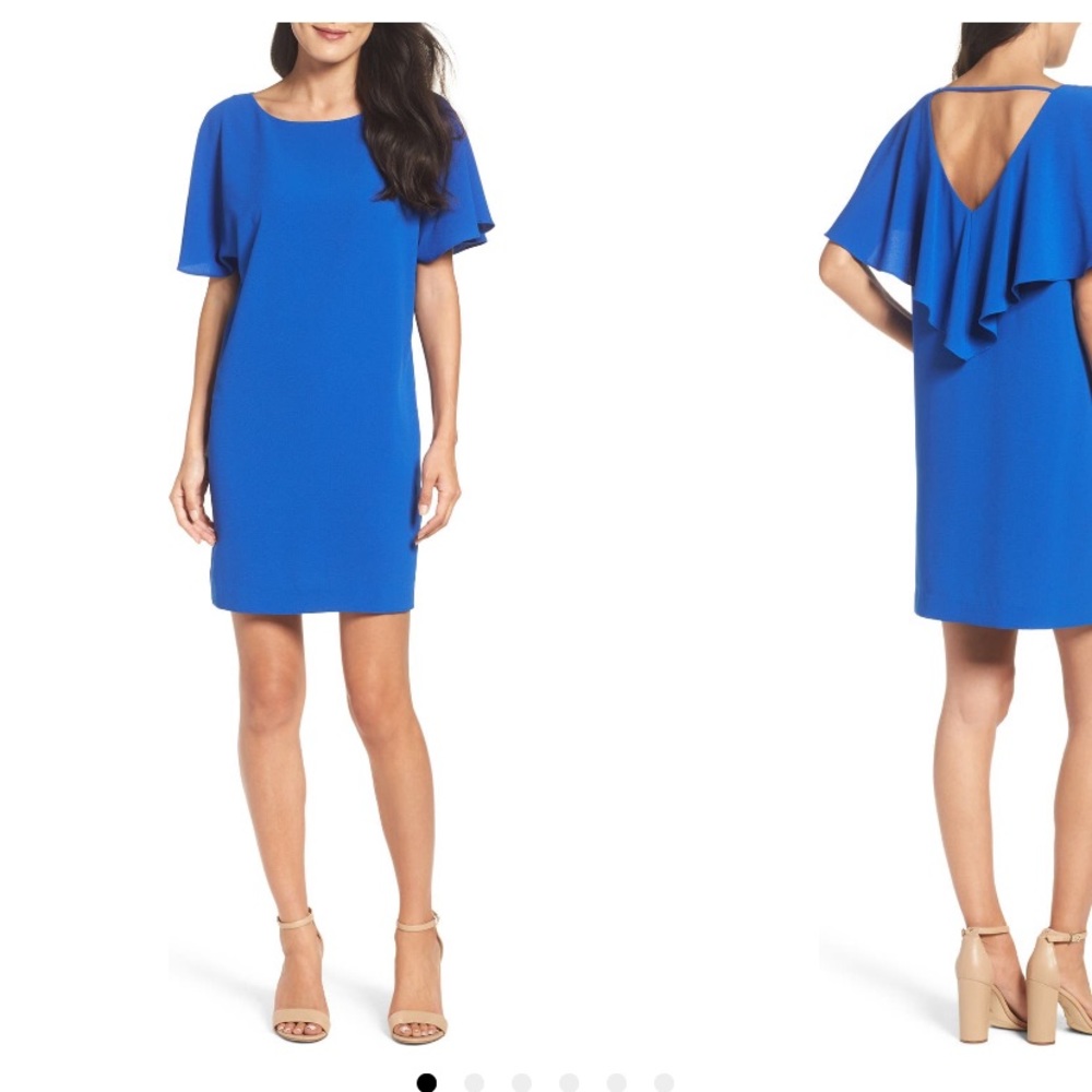 Felicity & Coco Talia Ruffle Back Shift Dress